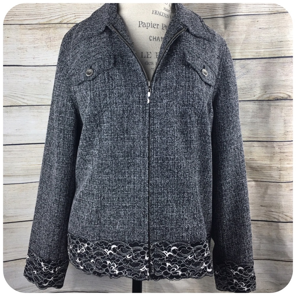 Coldwater Creek Lined Jacket S: PL